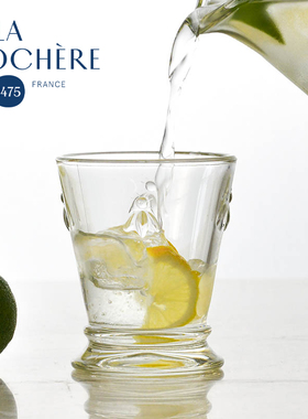 法国LAROCHERE拿破仑小蜜蜂玻璃杯法式高颜值水杯家用饮料果汁杯