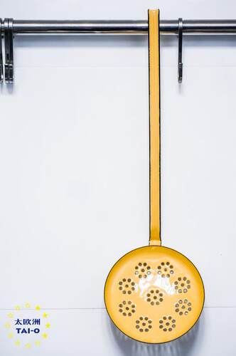 奥地利riess手工搪瓷尺寸捞面勺