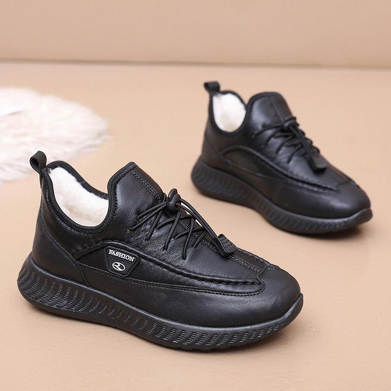 2025冬季新款老北京棉鞋女加绒绵羊毛雪地靴保暖防滑中老年妈妈鞋,女鞋,棉鞋,淘宝优惠券,粉丝福利购,淘宝优惠卷