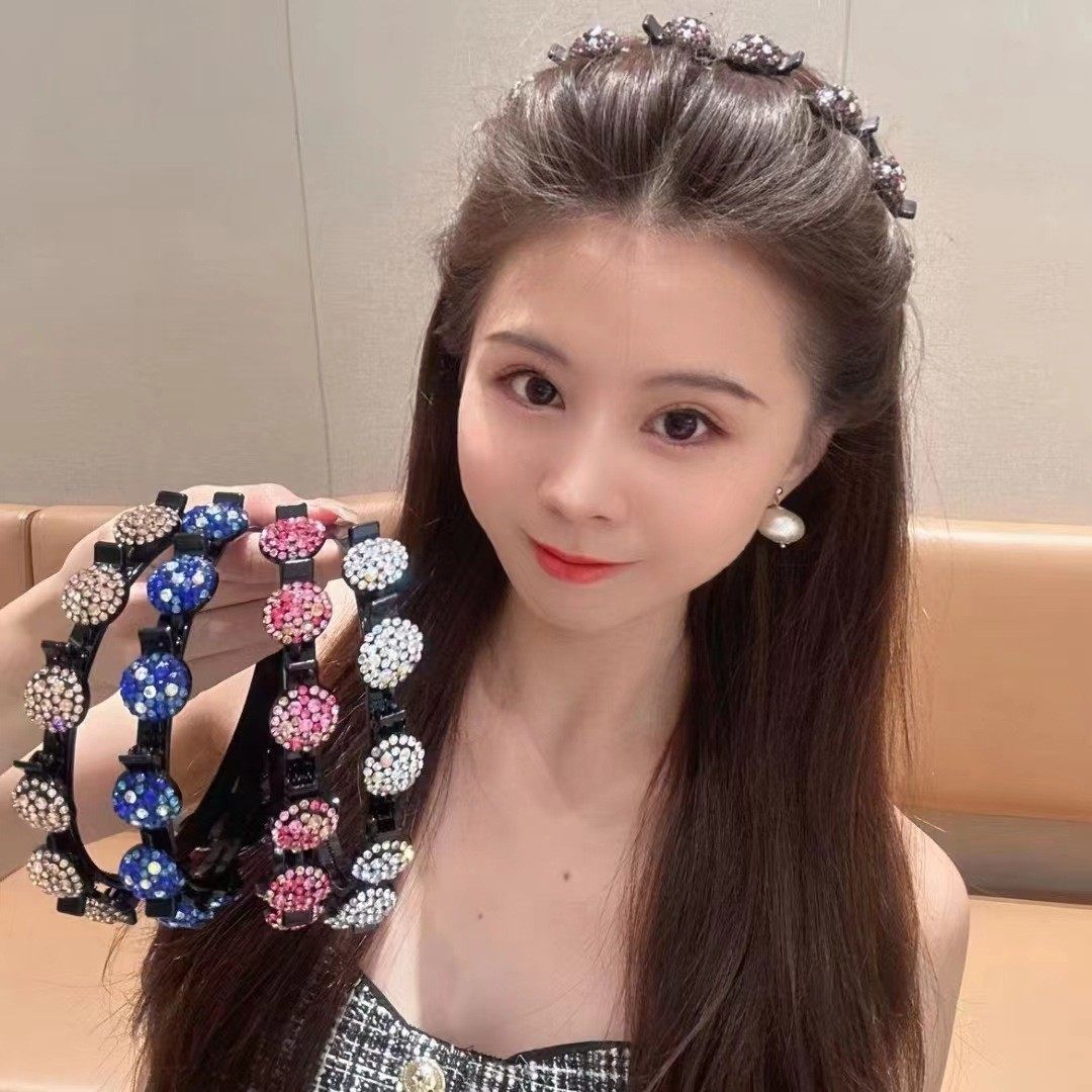 网红发卡发箍编织发夹刘海固定神器缕空可爱碎发编发头箍,饰品/流行首饰/时尚饰品新,发饰,淘宝优惠券,粉丝福利购,淘宝优惠卷