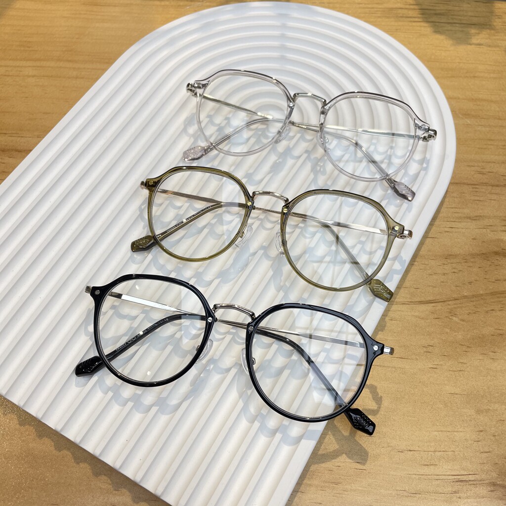 韩版圆形透明平光镜女减龄眼镜框潮可配度数大圆脸学生近视眼镜架