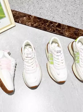 真皮+透网！厚底老爹鞋！专柜撤柜女鞋夏季时尚休闲鞋女M033322-2