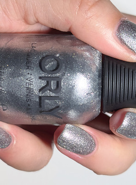 美国ORLY指甲油 12free 时髦亮眼个性 闪耀银灰色 20295 SHINE