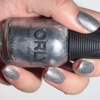 美国ORLY指甲油 12free 时髦亮眼个性 闪耀银灰色 20295 SHINE