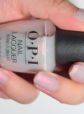 美国OPI指甲油S013 Glazed N' Amused无毒不可撕拉油性指甲油春夏