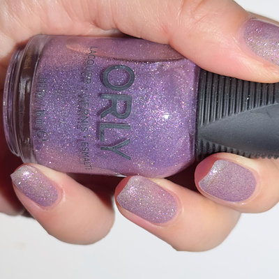 绝版！美国orly指甲油12free星辰紫晶奢华闪亮20800 Pixie Powder