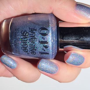 紫雾七彩碎钻HRS19 Put Icy Spicy the OPI指甲油2025圣诞限量