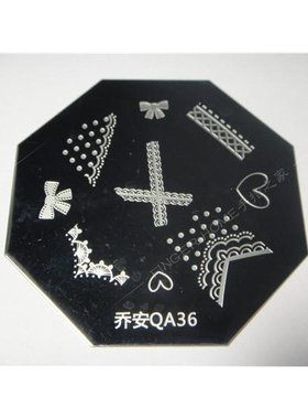 美甲印花模板/印花钢板/乔安印花【乔姑娘Qgirl 021-040系列】