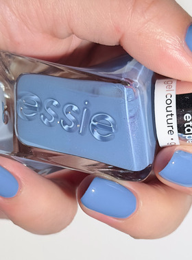 美国essie指甲油快干扭扭瓶 清新柔和浅蓝色1249 laced and ready