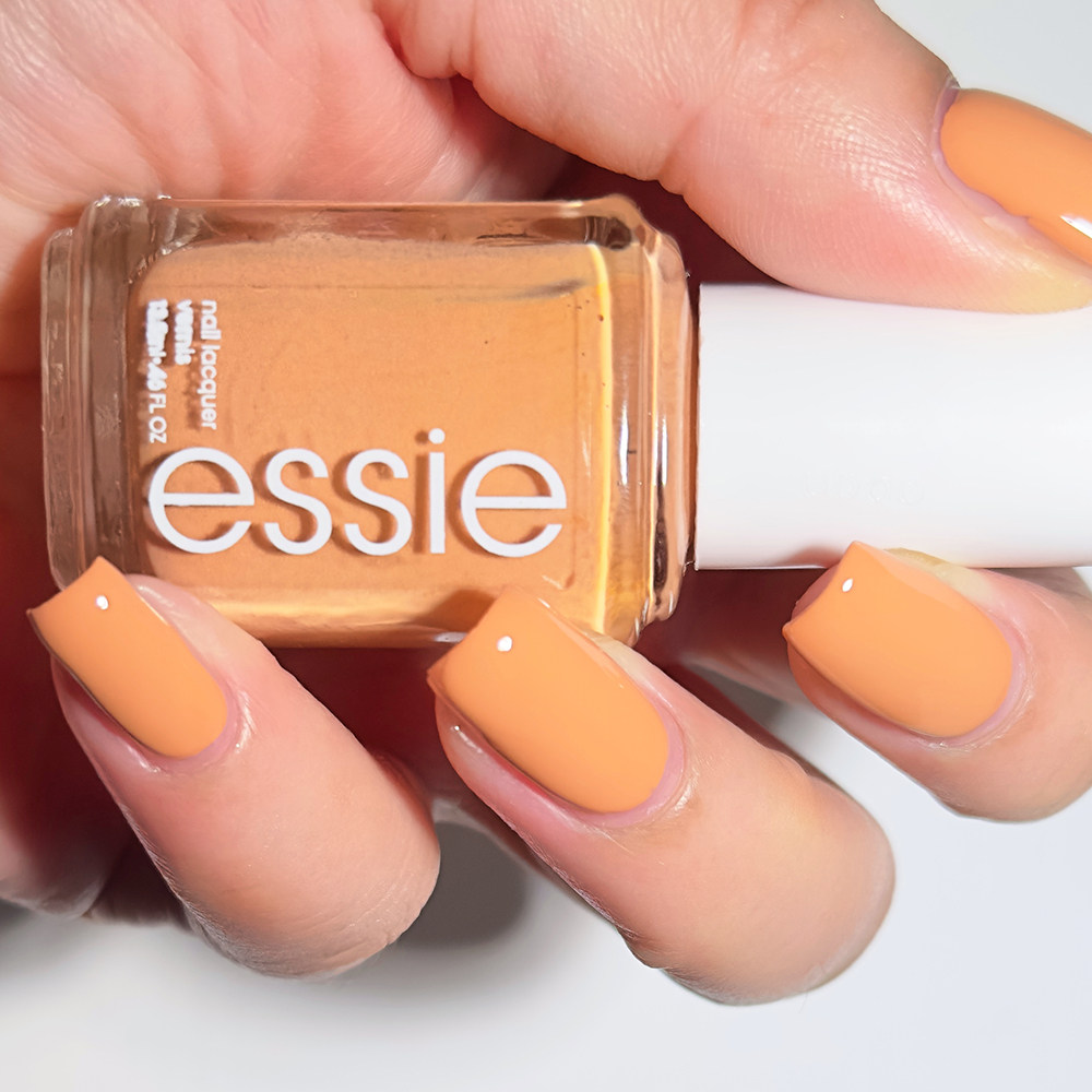 ESSIE指甲油1742焦糖棕橙色coconuts for you免烤无毒快干