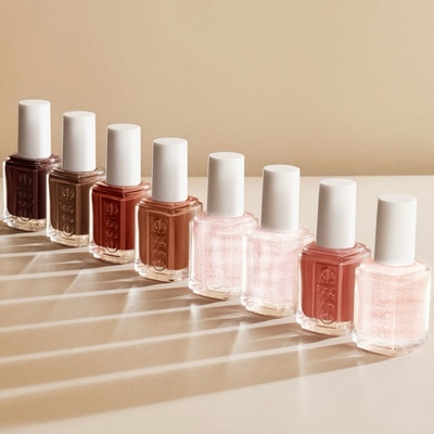 美国ESSIE指甲油 2025秋季新品显白防水免考摩卡棕大地色枯玫瑰色