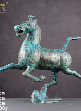 铜祥德古青铜器甘肃博物馆马踏飞燕装饰影视道具博物馆特色收藏