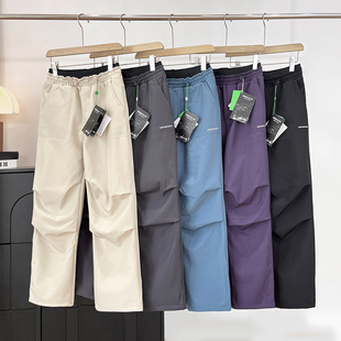 一体绒户外防风防泼水保暖软壳冲锋裤伞兵裤登山降落伞裤女JJ105