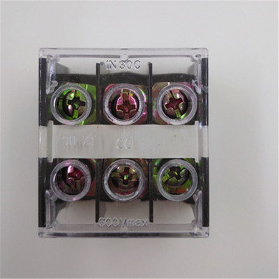 IN30BK  接线端子  50A/3P    铜件