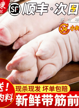 【顺丰包邮】带筋前蹄一只约600g
