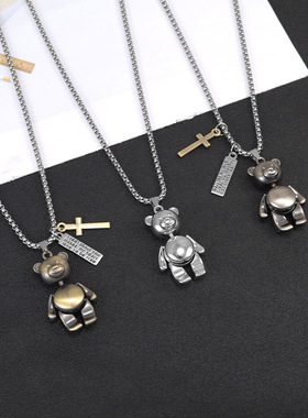 小众日韩风百搭毛衣项链新款潮流