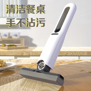 多功能小拖把海绵吸水家用桌面手持免手洗卫生间懒人迷你擦桌神器