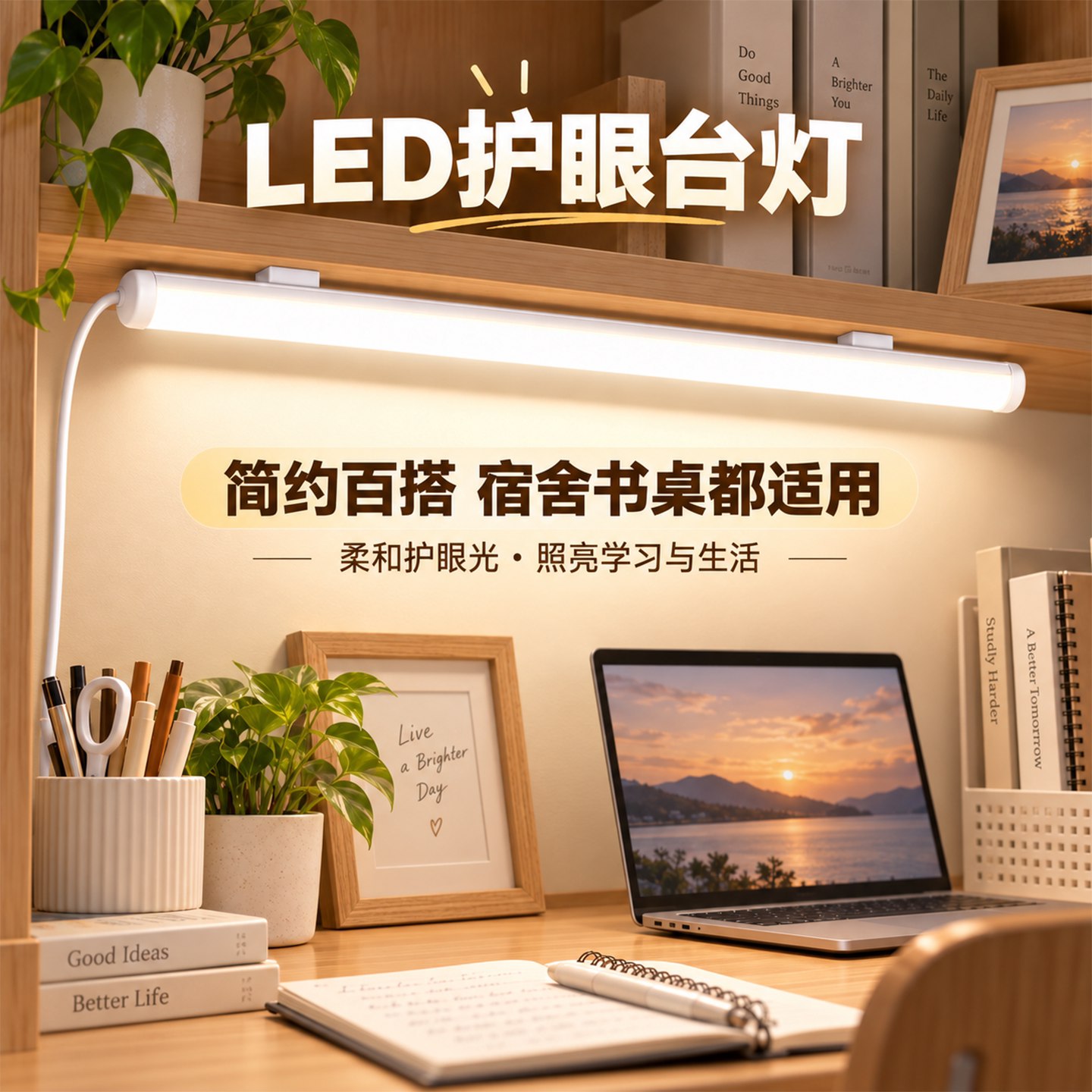 开学宿舍磁吸LED护眼酷毙灯