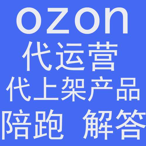 OZON新手开店陪跑解答代运营