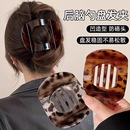 发饰 复古高颜值弧形盘发发夹后脑勺气质发卡半扎发抓夹女2025新款