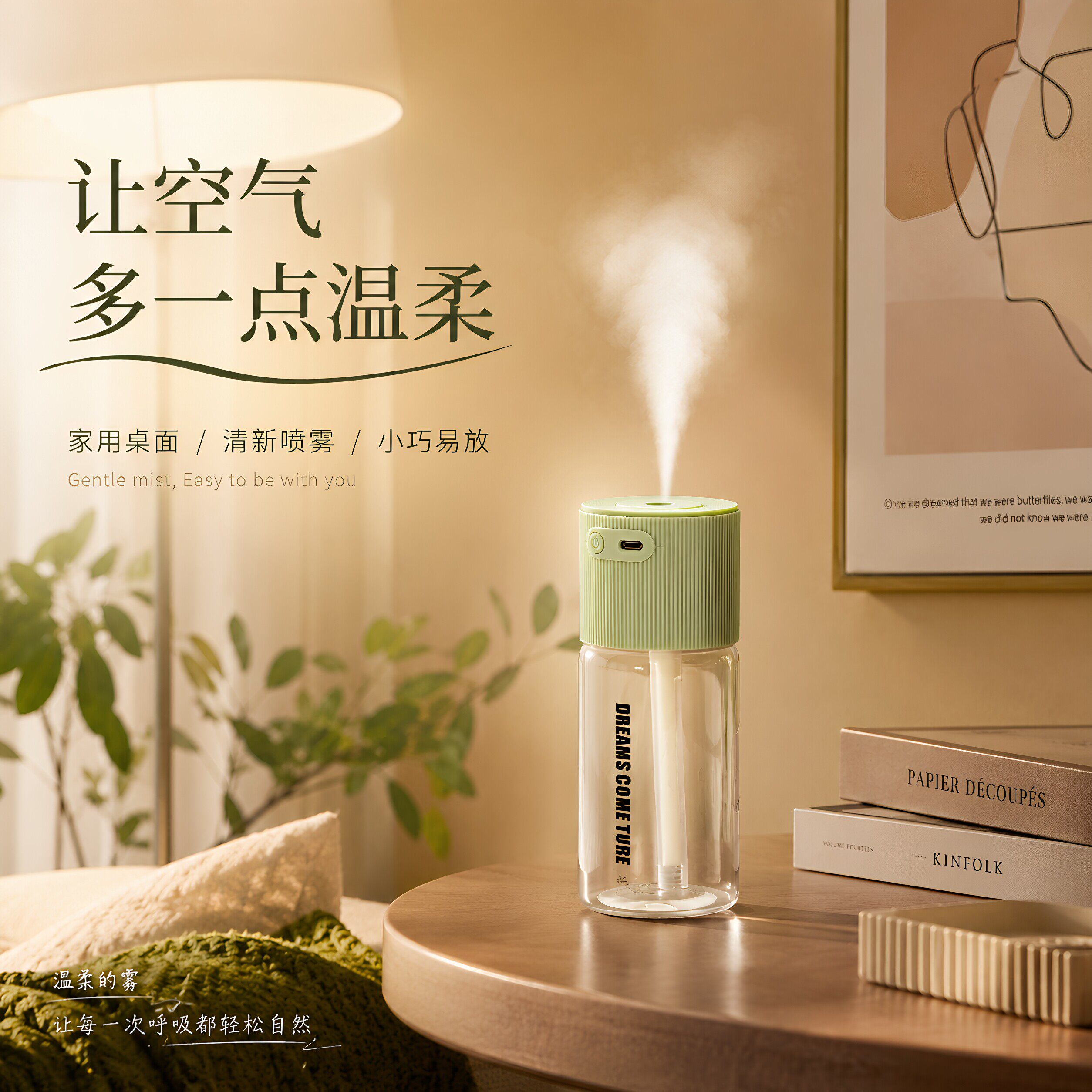 迷你USB空气加湿器家用