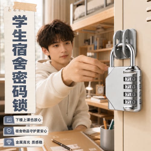 宿舍柜抽屉密码挂锁防撬加固