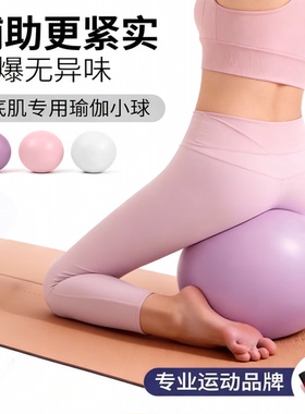 瑜伽球小球成人专用盆底肌训练球产后修复普拉提健身球八爪鱼25cm