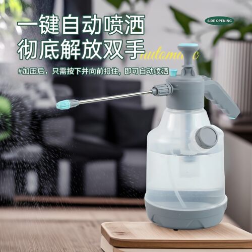 家用透明气压式喷水壶加厚大容量浇水壶园艺浇花消毒耐高温喷洒水