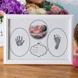 Детские отпечатки рук и ног, памятная чернильная подушечка, фоторамка для новорожденных, хваталка, сувенир, детский комплект