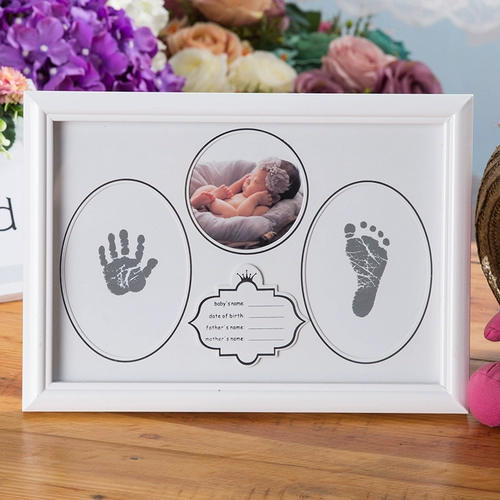 Детские отпечатки рук и ног, памятная чернильная подушечка, фоторамка для новорожденных, хваталка, сувенир, детский комплект
