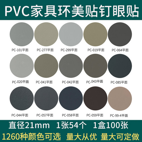 PVC螺丝孔贴三合一美纹贴钉眼贴