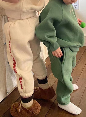 休闲套装抓绒两件套杰西佳儿休闲