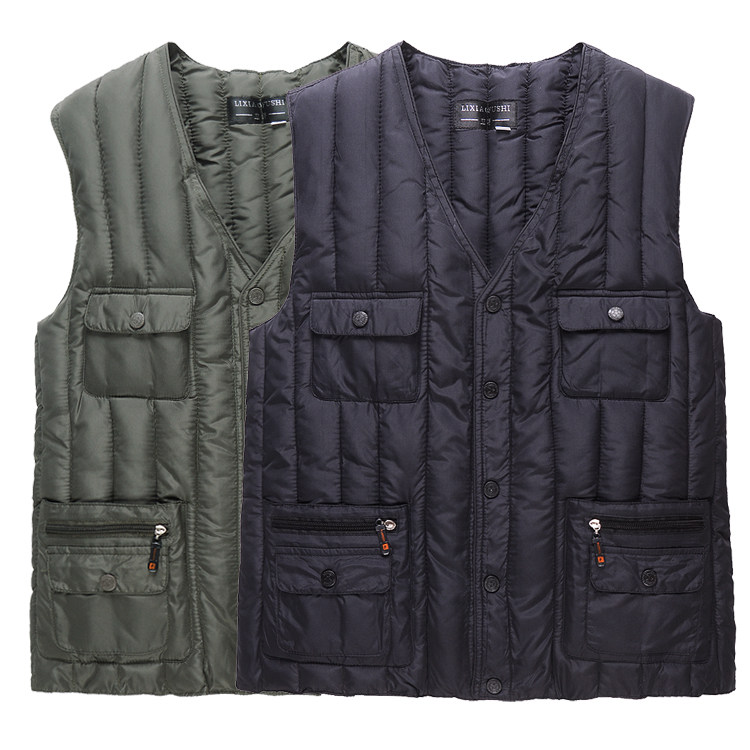 Débardeur homme Cotton vest pour hiver - Ref 1585239 Image 1