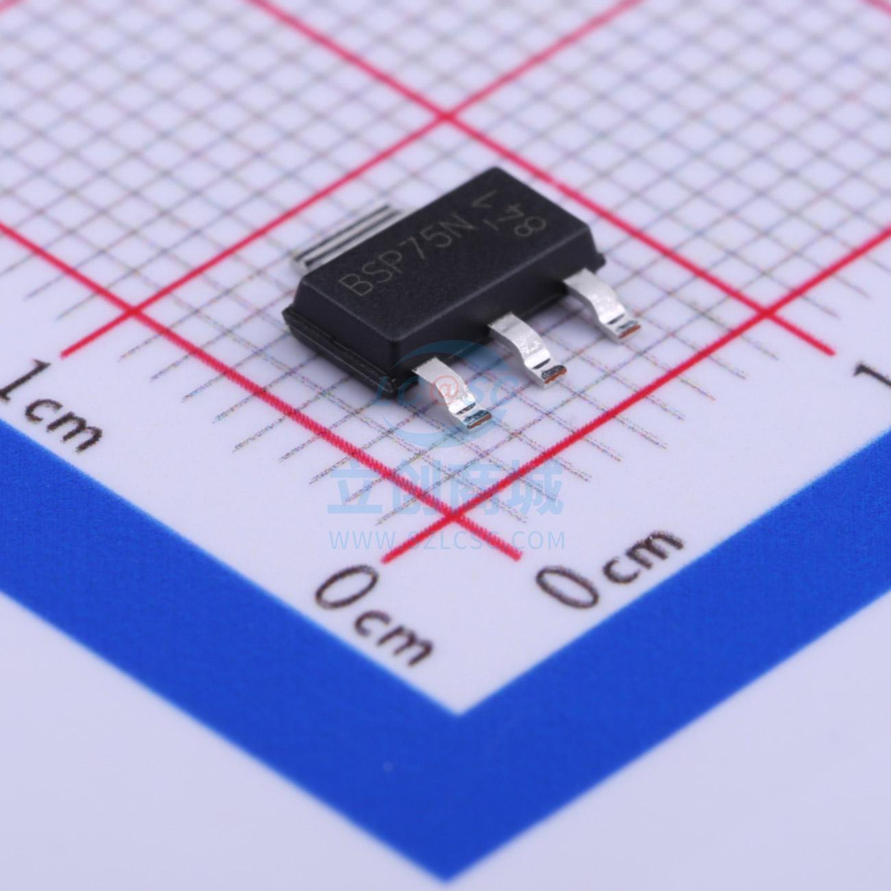 功率电子开关 BSP75NQTA SOT-223 DIODES(美台)