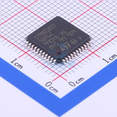 单片机芯片IC STM8S207SBT6C LQFP-44_10x10x08P ST 全新原装进口