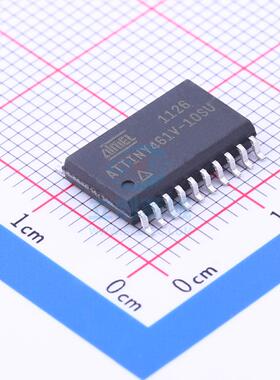 单片机(MCU/MPU/SOC) ATTINY461V-10SU SOIC-20_300mil MIC 全新