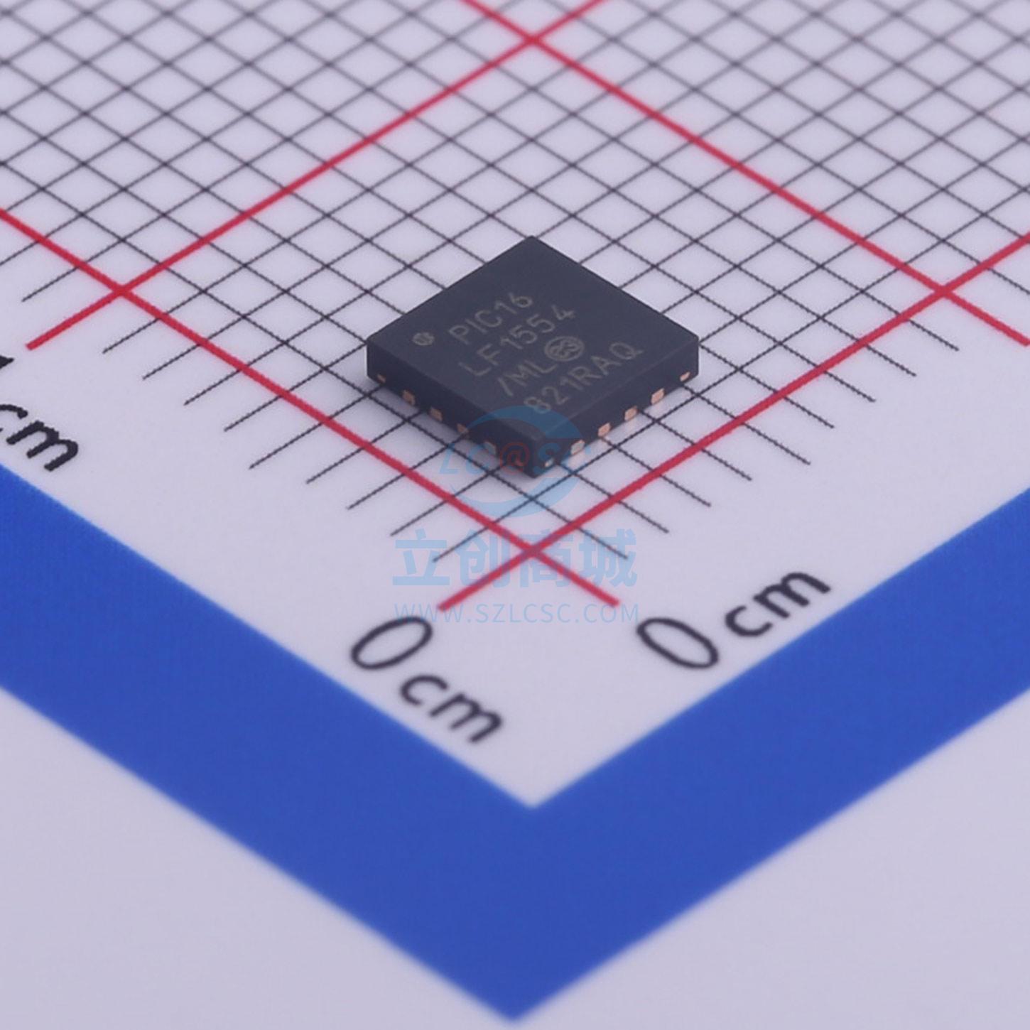 单片机(MCU/MPU/SOC) PIC16LF1554-I/ML QFN-16 MIC全新原装进口