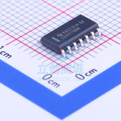 逻辑门 CD4070BM96 SOIC-14_150mil TI()