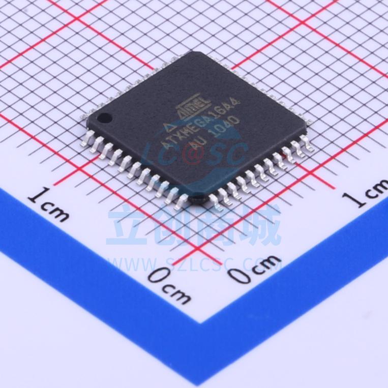 单片机(MCU/MPU/SOC) ATXMEGA16A4-AU TQFP-44_10x10x08P MIC 全
