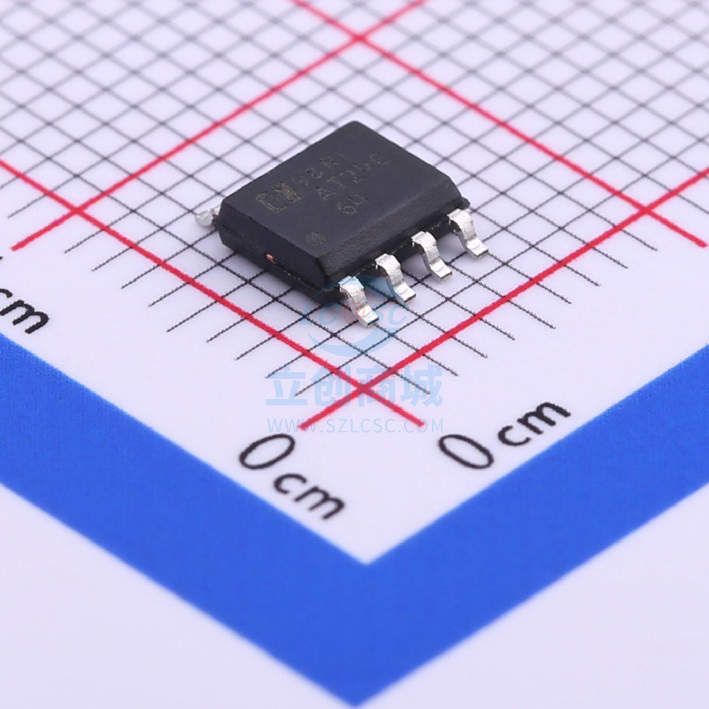 EEPROM AT24C64M/TR SOP-8 HGSEMI(华冠)