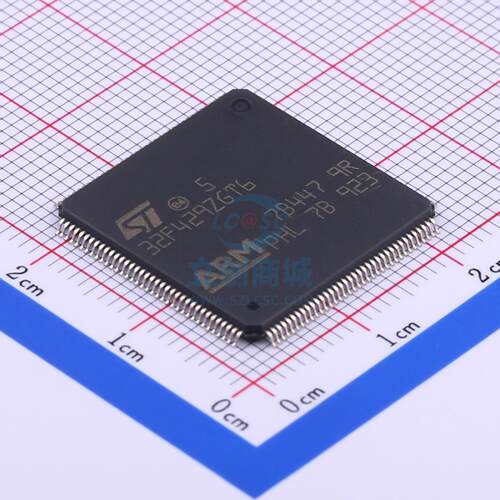 单片机芯片IC STM32F429ZGT6 LQFP-144_20x20x05P ST 全新原装进