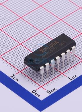 逻辑门 XD74LS20 DIP-14 XINLUDA(信路达)