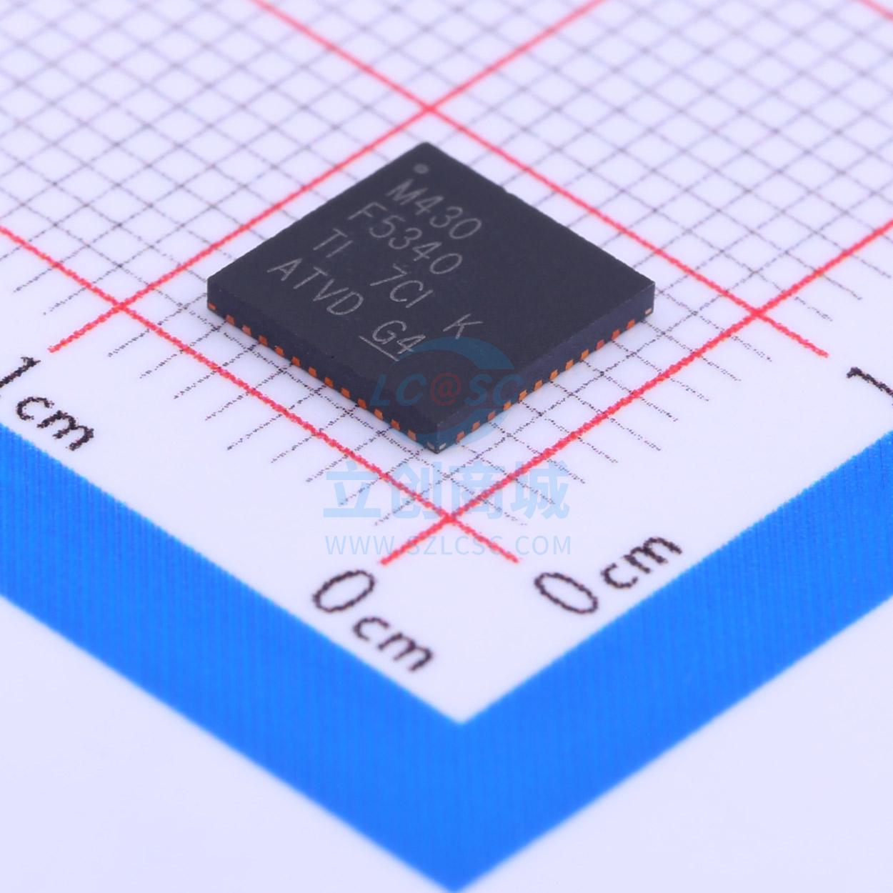 单片机(MCU/MPU/SOC) MSP430F5340IRGZR VQFN-48 TI 全新原装进口