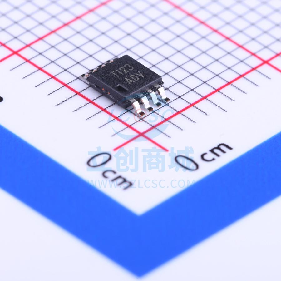 运算放大器 TLC072CDGNR VSSOP-8EP(3x3x0.65mm) TI 全新原装进口