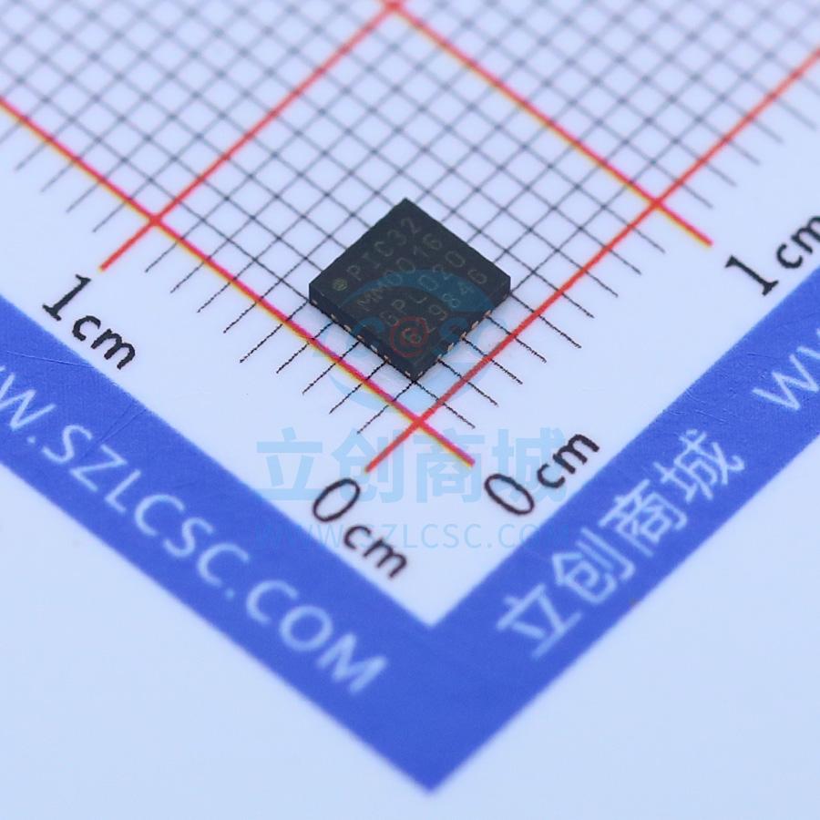 单片机(MCU/MPU/SOC) PIC32MM0016GPL020-I/ML QFN-20_4x4x05P MI
