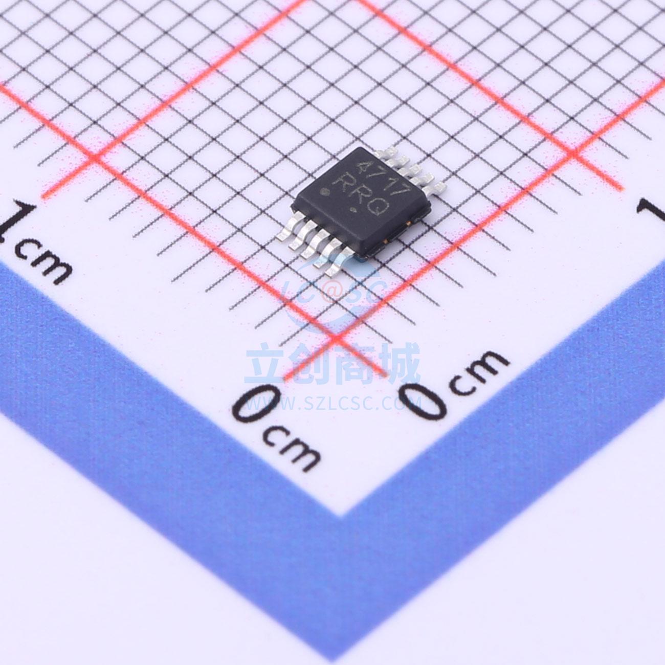 模拟开关/多路复用器 NLAS4717MR2G Micro-10 ON 全新原装进口