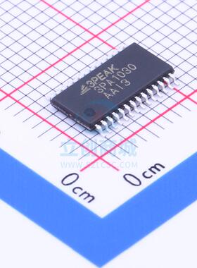 模数转换芯片ADC 3PA1030 TSSOP-28 3PEAK