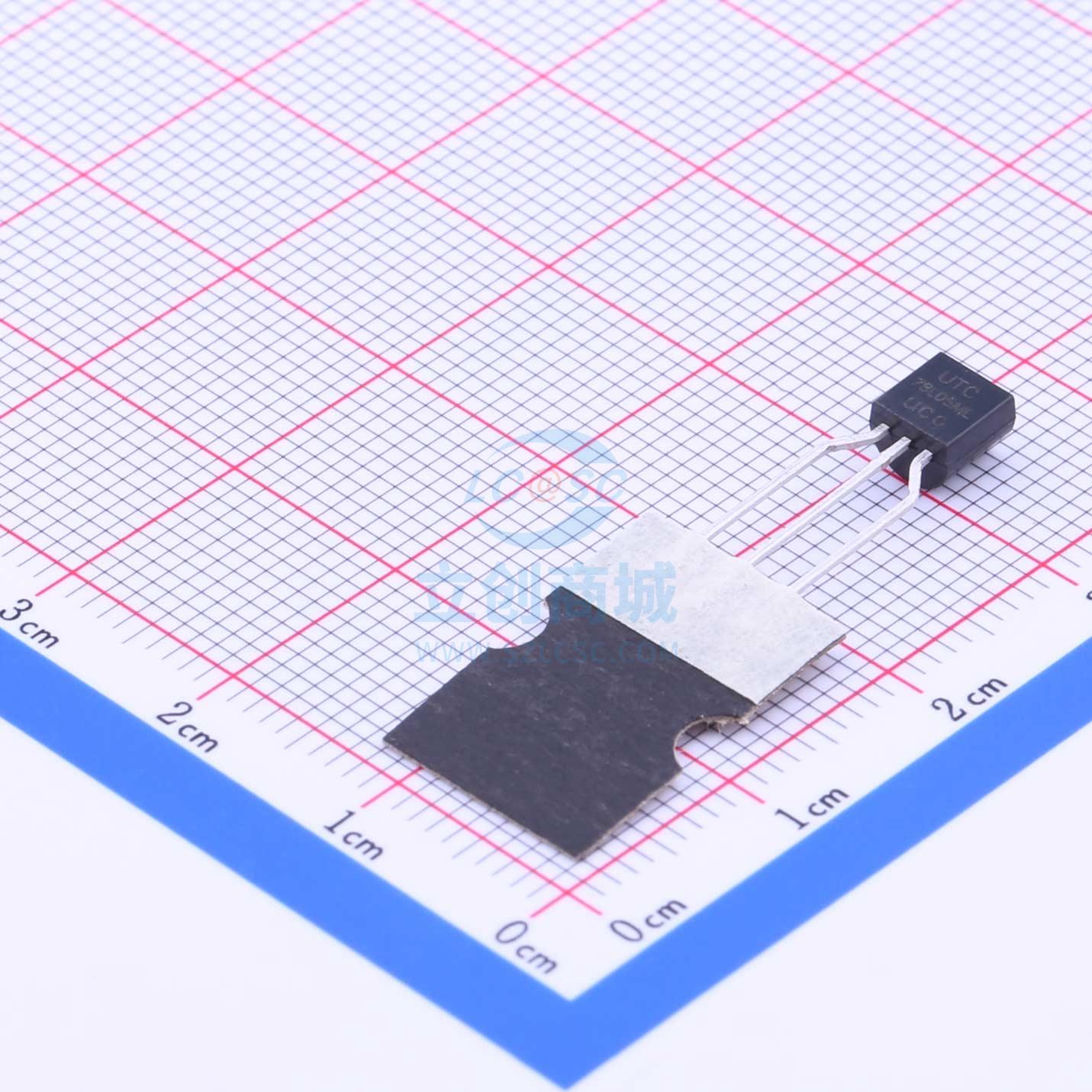 线性稳压器(LDO) 78L05ML-T92-B TO-92_Forming1 UTC(友顺)