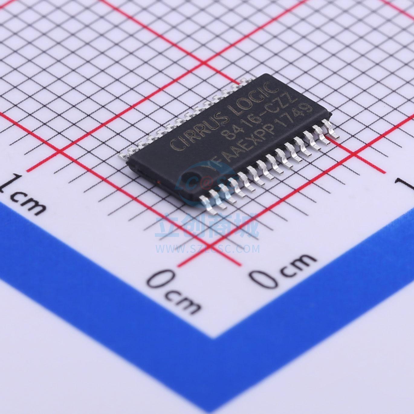 音频接口芯片 CS8416-CZZR TSSOP-28 Cirrus Logic(凌云)