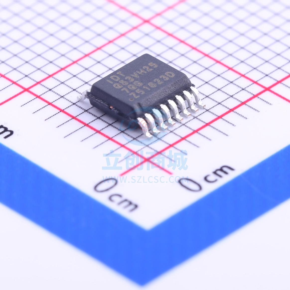 信号开关/编解码器/多路复用器 QS3VH257QG8 QSOP-16 全新原装进